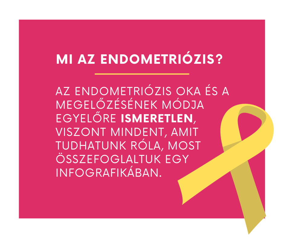 Endometriózis infografika